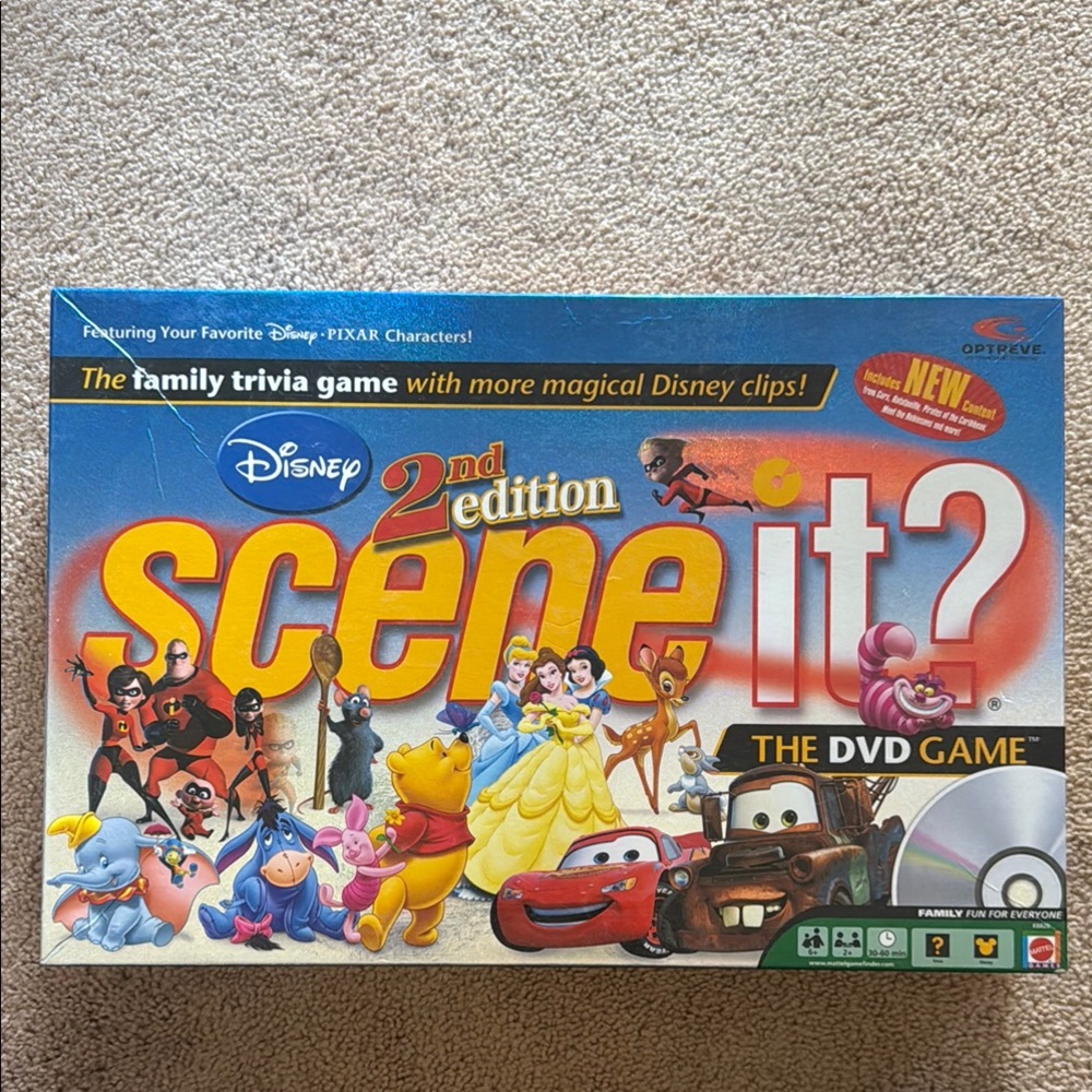 Disney Scene It? 2nd Edition DVD Game